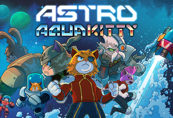 Astro Aqua Kitty-Bild